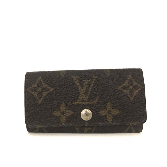 Louis Vuitton Monogram Multicles 4 Ring Key Case Brown/2BJ2084 lux0-101225 - Picture 1 of 8
